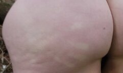 BBW ThirstyElowyn twerks and dirty talk in FOREST