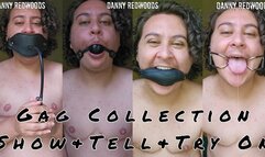 4K Gag Collection Show & Tell & Try On Part 1