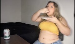 MsGoldenCherry Yellow Top Taco Belly Stuffing