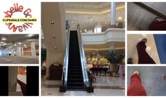 Shiny Marble FLOOR ASMRING ESCALATORS CARPET RED VELVET CAKE CORDUROY THIGH RUBS