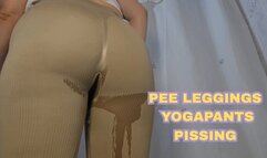 Pee pissing in my pants yogapants leggings