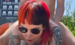 Filthy Outdoor Fuckpet – Slut Begs Daddy to Breed Her (No Creampie, Just Screaming!