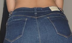 My bubbly farts locked in my tight jeans