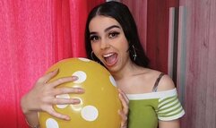 ESTOURANDO BALOES COM A BARRIGA