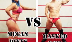 1492-Manhandling of Megan Jones - Mixed Maledom Wrestling