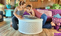 Mya Pleasure Versus GreasyRose Arm Wrestling