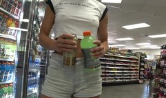 Braless Pokies Public Hot Girl