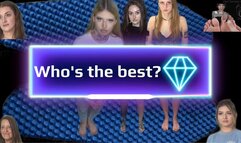 The struggle of seven Brave Girls with the original hard acupressure mat