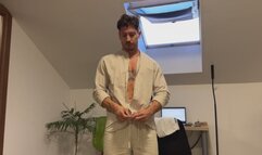 Noah is turned into a mindless obeying drone modeling for Slavewear