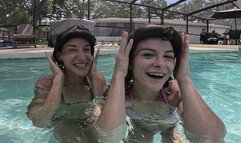Pool Playtime with Nathalia and Mya 1080p