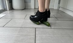 Cucumbers Meet My Platform Oxfords