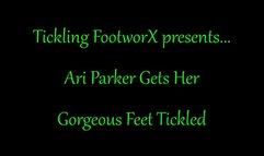 Ari Parker Gets Her Gorgeous Feet Tickled
