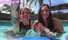 ABDL Fun In The Sun! Pool Day Tease + Diaper Change WMV