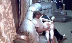 Rd bathbrush and belt for sarah