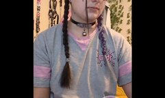 POV your a tiny who wanted a closer look at my burger