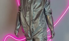 gas mask hazmat suit gloves catsuit