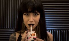 Your favorite gothic smoking red marlboro