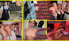 ANA SPEARS CAUGHT BY MASKED STRANGERS BJ FUCK CUMWALK FILM