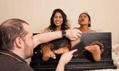 Two Indian Princesses in the Stocks