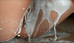 Tilly Milkyway (4K MP4) featuring Wet & Messy, Milk, Slo-mo