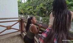 CONTROLLING THE DWARF'S AIR - VOL #240 - NEW GIRL VANESSA DEKKER vs BEBEL DWARF - NEW MF MAY 2025 - CLIP 01