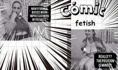 Cómic Fetish in Black And White