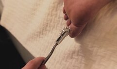 Isabel Love Takes a Pinwheel to Her Feet