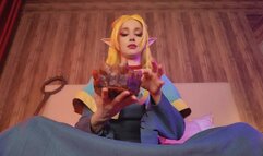 Marcille - Delicious in Dungeon cosplay - Oviposition