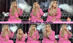 Barbie loves strong cigarettes