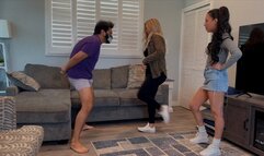 Princess Izzy X Mia Ball Punching weakling