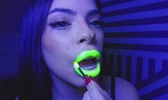 Lipstick neon