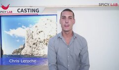 Casting of Chris Leroche, young man with hard cock ready to break the world of porn and Mary Rider's hot wet pussy