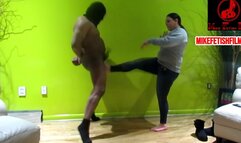 FULL SPEED TESTICLE KICKING 2