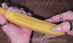 Scratching and Clawing a Banana (your pathetic cock)