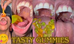 Vore exploration eating gummy bugs