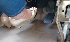 White 5inch peep to drive