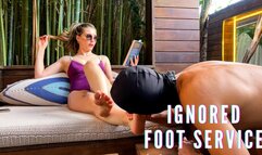 Silent Worship: Cleaning, Licking & Gagging While I Read