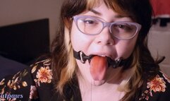 Ring Gag Tongue Tease