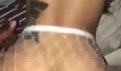 Amateur BBW Wife Sucks Big Black Cock POV