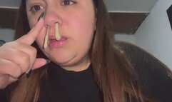 I bewitch you with my green snot