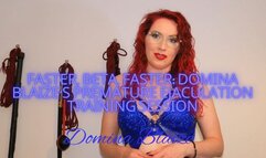 Faster, Beta, Faster: Domina Blaize's Premature Ejaculation Training Session audio