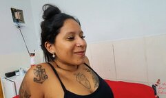 Foot worship and gagging, by Anita Perversa and Slave Natally, FULL HD