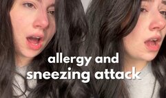 Sneezing & Blowing My Nose – Messy Allergy Attack