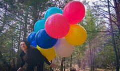 91 Setting up an 18in Latex Balloon Arch