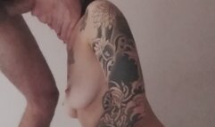 Sloppy Morning Facefuck + Anal