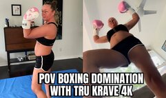 Pov boxing domination with Tru Krave 4k