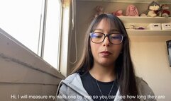 Sharp Nails Measuring