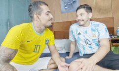 WHO KISSES BETTER, THE BRAZILIAN OR THE ARGENTINE? - BY JACK HARRIS AND CARLOS HERNANDES - CLIP 1