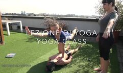 NINA MOROVIC & LILI DUPONT - Yoga class - OUTDOOR domination and humiliation