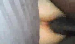 hot amateur blonde babe plays with bbc